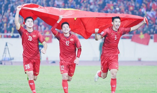 ĐT Việt Nam trong hành trình đến ngôi vô địch tại AFF Cup 2018. Ảnh: Đăng Huỳnh