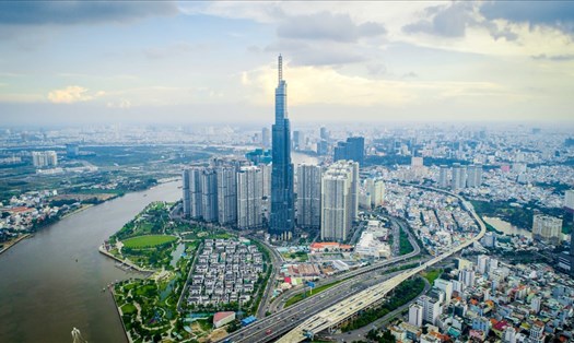 Toà nhà Landmark - toà nhà cao nhất Việt Nam. Ảnh: Ngọc Tiến/Lao Động