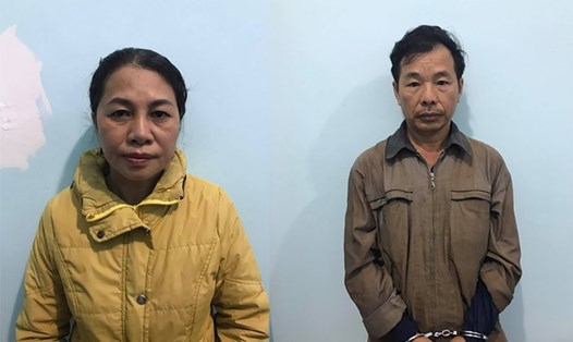 Sau 20 năm trốn truy nã, cặp vợ chồng mua bán ma tuý Vỵ, Yên đã bị Cục Cảnh sát hình sự (Bộ Công an) bắt giữ. Ảnh: Cục CSHS.