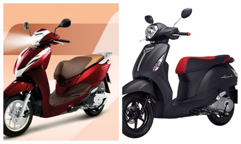 Nữ giới đi xe tay ga - chọn Honda Lead hay Yamaha Grande?