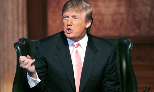 Ông Donald Trump trong chương trình The Apprentice. Ảnh: FilmMagic.