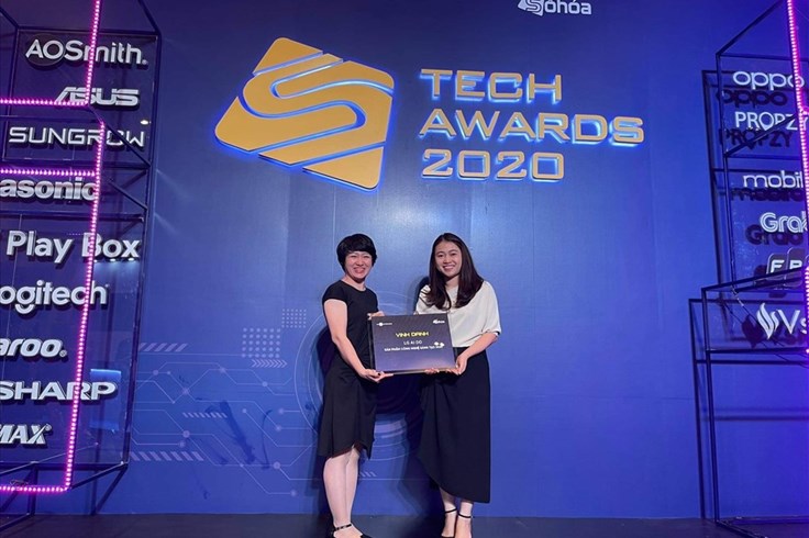 Máy giặt LG tiếp tục thắng lớn tại Số hóa Tech Awards 2020