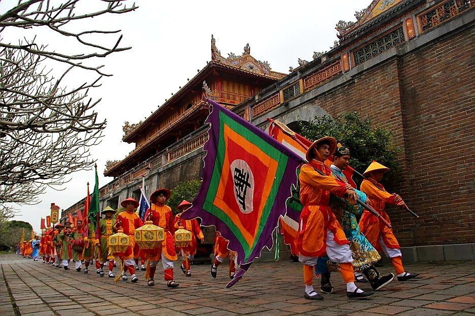 Tái hiện không gian cung đình linh thiêng