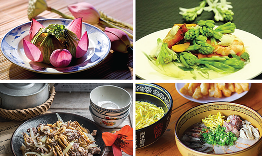 Việt Nam được công nhận là quốc gia sở hữu nhiều món ăn làm từ hoa nhất. Ảnh: Khánh Tường