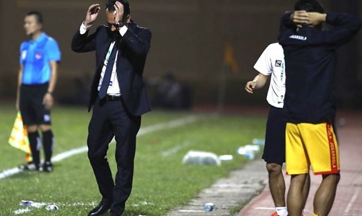 Huấn luyện viên Fabio Lopez sẽ nhận bồi thường 200.000 USD sau khi FIFA phán quyết thắng kiện Câu lạc bộ Thanh Hoá. Ảnh: H.A