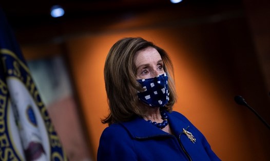 Chủ tịch Hạ viện Mỹ Nancy Pelosi. Ảnh: AFP.