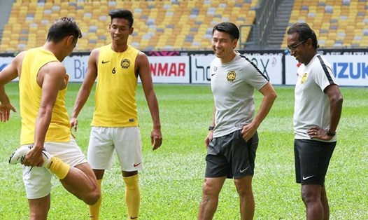 Đội tuyển Malaysia huỷ đợt tập trung trong tháng 2.2021 sau khi vòng loại World Cup 2022 dời lịch thi đấu. Ảnh: AFF