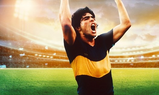 Diego Maradona được biết đến là huyền thoại bóng đá trên sân cỏ. Ảnh: BHD.