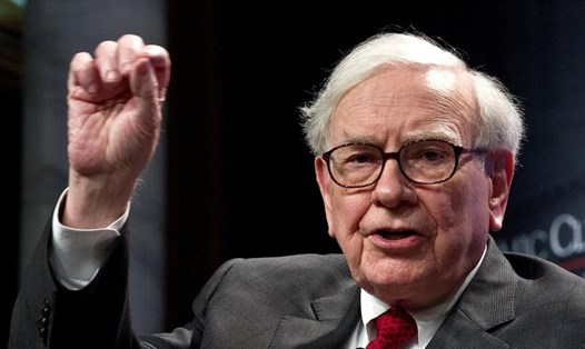 Tỉ phú Warren Buffett. Ảnh: AFP