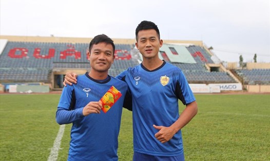 Quảng Nam đặt mục tiêu thăng hạng lên V.League 2022. Ảnh: P.Đ