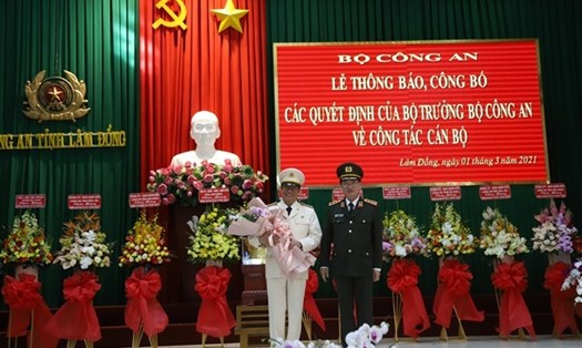 Đại tá Lê Vinh Quy được bổ nhiệm làm Giám đốc Công an tỉnh Đắk Lắk. Ảnh: T.X