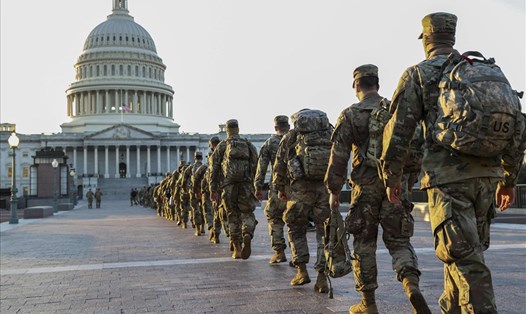 Lầu Năm Góc gia hạn triển khai Vệ binh Quốc gia ở Washington D.C. Ảnh: AFP