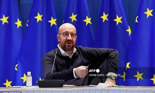 Chủ tịch Hội đồng Châu Âu Charles Michel bác bỏ cáo buộc cho rằng EU rơi vào "chủ nghĩa dân tộc vaccine". Ảnh: AFP