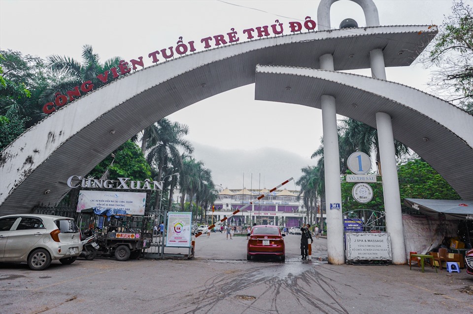 Công viên Tuổi Trẻ - Hà Nội. Ảnh TB