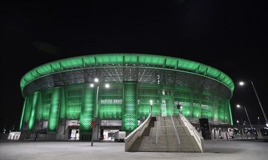 Puskas Arena tiếp tục trở thành nơi "hẹn hò" của Man City và Monchengladbach. Ảnh: UEFA