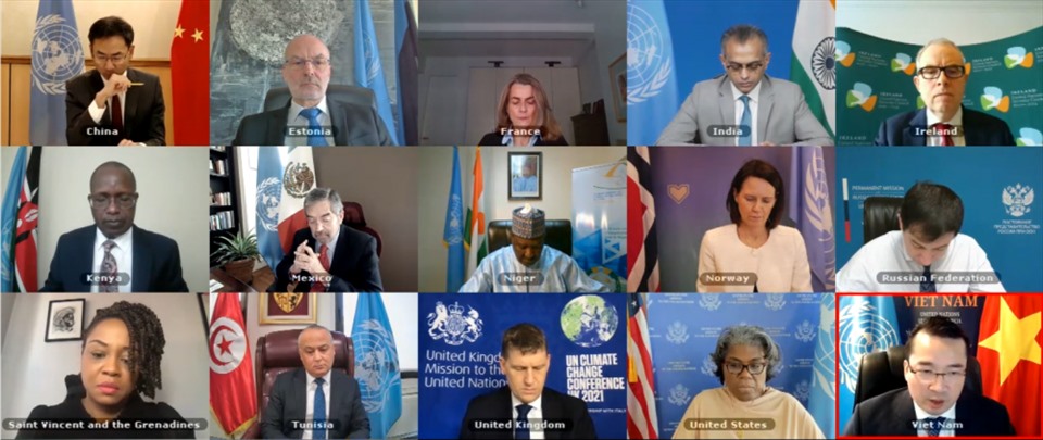 Hội đồng Bảo an Liên Hợp Quốc họp nghe báo cáo về hoạt động của Tổ chức OSCE. Ảnh: VGP