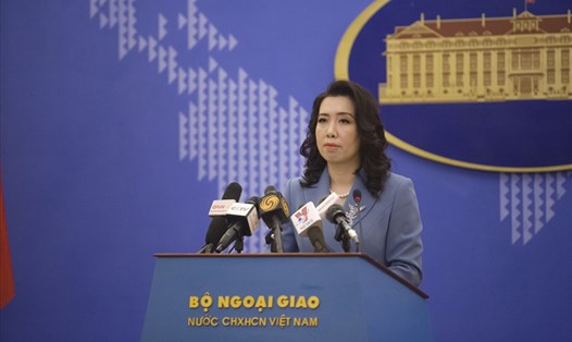 Người phát ngôn Bộ Ngoại giao Việt Nam Lê Thị Thu Hằng. Ảnh: Bộ Ngoại giao.