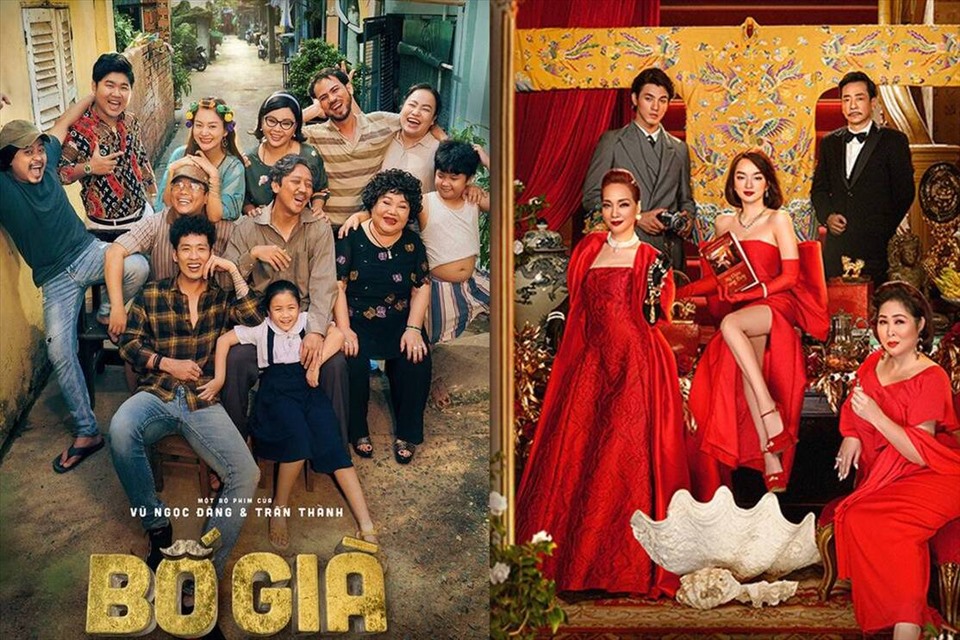 "Bố già" đã bỏ xa "Gái già lắm chiêu V" về mặt doanh thu. Ảnh: NSX.