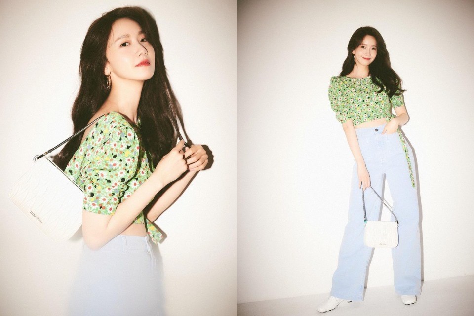 YoonA (SNSD) khoe hình thể đẹp trong trang phục crop top. Ảnh: Instagram.