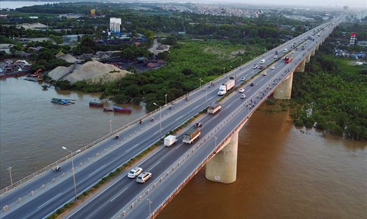 Từ ngày 16.3.2021, ôtô khi qua cầu Thanh Trì chỉ được phép chạy tối đa 60km/h. Ảnh: GT