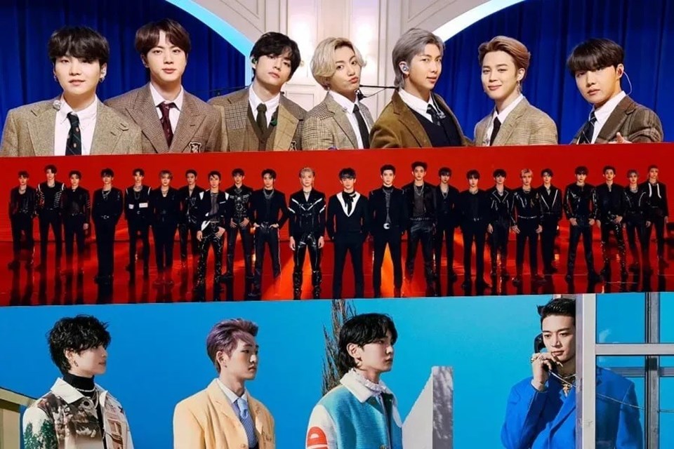 BTS đứng đầu Bảng xếp hạng giá trị thương hiệu nhóm nhạc nam tháng 3. Ảnh: Soompi BTS đứng đầu Bảng xếp hạng giá trị thương hiệu nhóm nhạc nam tháng 3. Ảnh: Soompi