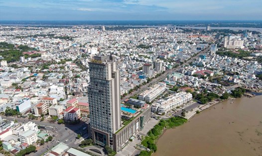 Một góc đô thị tại Thành phố Cần Thơ. Ảnh: Trần Lưu