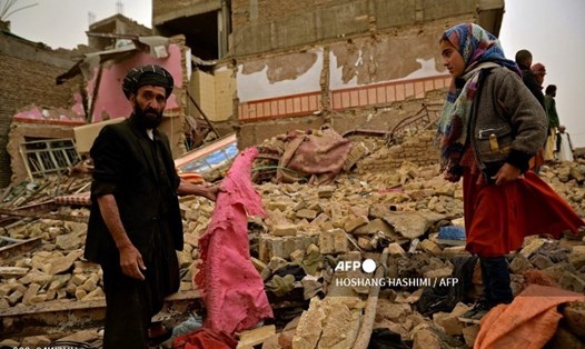 Vụ nổ bom xe ở Afghanistan ngày 12.3 đã khiến ít nhất 8 người chết và hơn 50 người bị thương. Ảnh: AFP