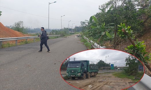 Cao tốc Đà Nẵng - Quảng Ngãi dù đã khánh thành nhưng chưa hoàn tất giải phóng mặt bằng, thi công hoàn chỉnh.