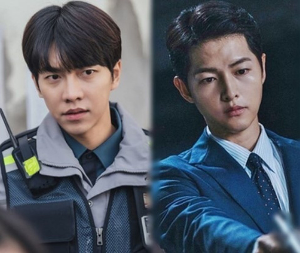Lee Seung Gi và Song Joong Ki có cuộc đối đầu trong tháng 3.2021. Ảnh nguồn: Xinhua. Lee Seung Gi và Song Joong Ki có cuộc đối đầu trong tháng 3.2021. Ảnh nguồn: Xinhua.