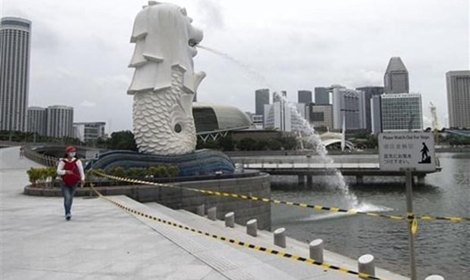 Du lịch Singapore bị ảnh hưởng nặng bởi COVID-19. Ảnh: AFP.