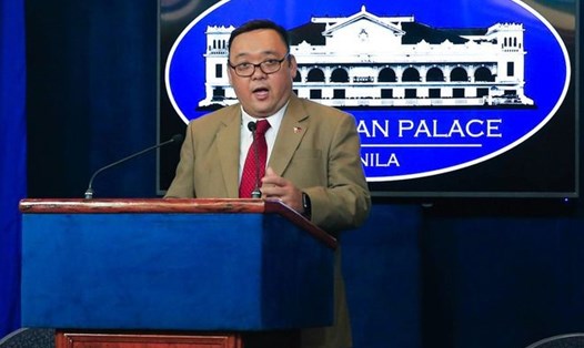 Ông Harry Roque, người phát ngôn của Tổng thống Philippines Rodrigo Duterte, đã nhận được kết quả xét nghiệm dương tính với COVID-19 vào trưa ngày 15.3. Ảnh: AFP
