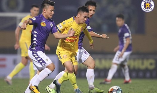 Lịch thi đấu V.League 2021 vòng 4. Ảnh Hà Nội FC