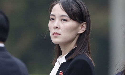 Bà Kim Yo-jong, em gái nhà lãnh đạo Triều Tiên Kim Jong-un. Ảnh: AFP.
