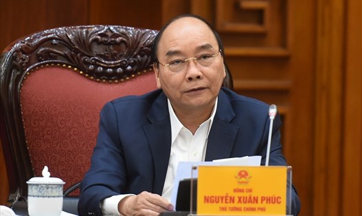 Thủ tướng Nguyễn Xuân Phúc. Ảnh VGP/Quang Hiếu
