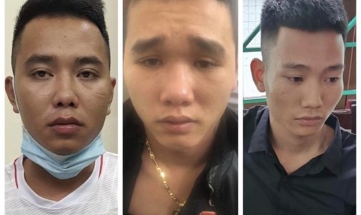 Ba bị can do Nguyễn Văn Đức thuê để vờ bắt cóc cô gái. Ảnh: CACC.