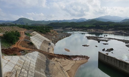 Dự án thủy điện Sông Tranh 4 ở Quảng nam. Ảnh: Đ.Th