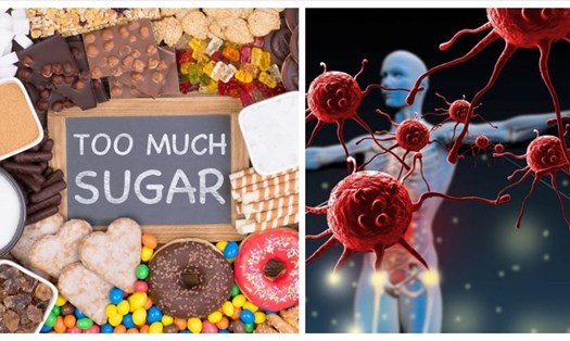 Tiêu thụ quá nhiều đường có thể gây ra các bệnh về tim mạch, béo phì, ung thư. Đồ họa: PC