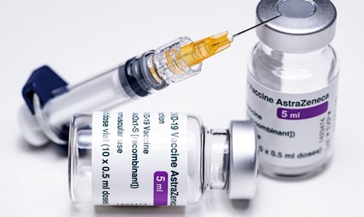 Vaccine COVID-19 của AstraZeneca. Ảnh: AFP