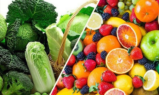 Bông cải xanh hay hoa quả chứa nhiều vitamin C có thể giúp tăng cường hệ miễn dịch của bạn. Đồ họa: Phạm Công