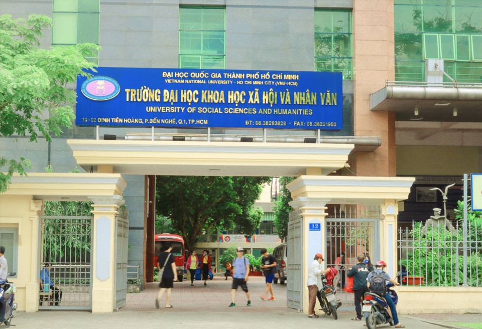 Trường Đại học Khoa học Xã hội và Nhân văn (Đại học Quốc gia TPHCM): Ảnh: HCMUSSH