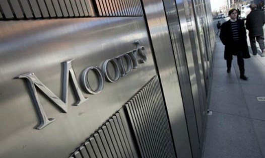 Tổ chức xếp hạng tín nhiệm Moody’s. Nguồn: AFP