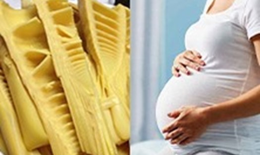 Măng có thể gây ngộ độc cho phụ nữ đang mang thai nếu ăn quá nhiều. Đồ hoạ: Phương Linh