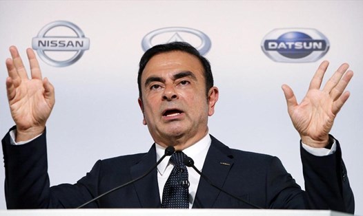 Cựu Chủ tịch Nissan Carlos Ghosn. Ảnh: AFP