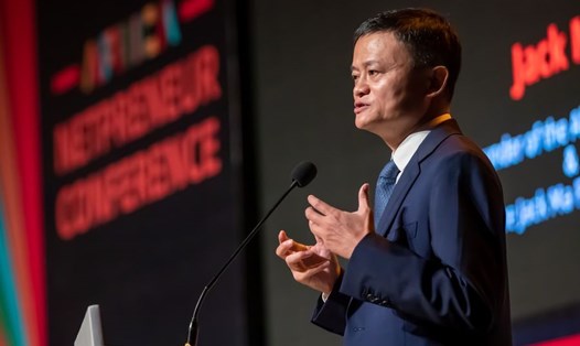 Tỉ phú Trung Quốc Jack Ma. Ảnh: Tân Hoa Xã