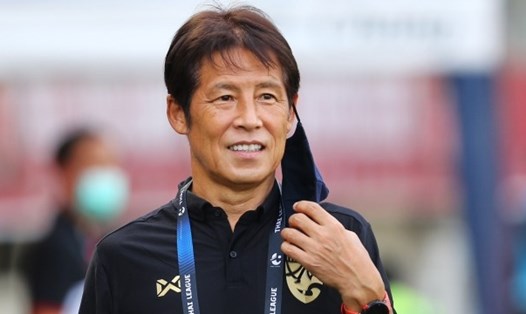 Huấn luyện viên Akira Nishino đã trở lại Thái Lan để dẫn dắt tuyển Thái Lan tại vòng loại World Cup 2022. Ảnh: Siam Sport.