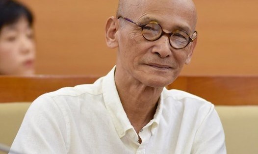 Nhà văn Nguyễn Văn Thọ dành nhiều sự trân trọng đối với nhà văn Nguyễn Huy Thiệp. Ảnh: NVCC.