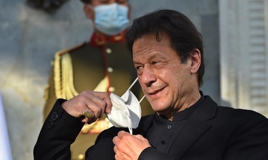 Thủ tướng Pakistan Imran Khan. Ảnh: AFP