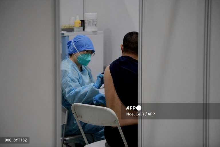 Chỉ trong chưa đầy 1 tuần vừa qua, Trung Quốc đã tiêm chủng được 10 triệu liều vaccine COVID-19. Ảnh: AFP