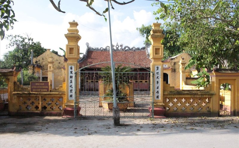 Nghiên cứu tái sử dụng gạch cổ của di tích đền thờ Lương Thế Vinh