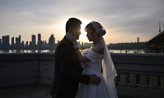 Giới chức thành phố Zouping, Trung Quốc, cho biết họ muốn các đám cưới trở nên văn minh hơn. Ảnh: AFP.